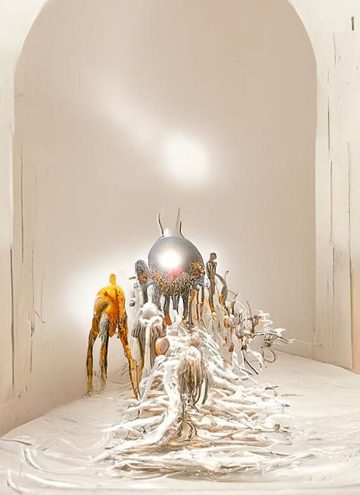 Violent Shadow Ambush in Hyperrealistic Digital Art