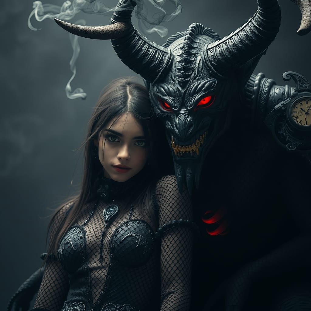 Girl and Demon: A Dark Friendship