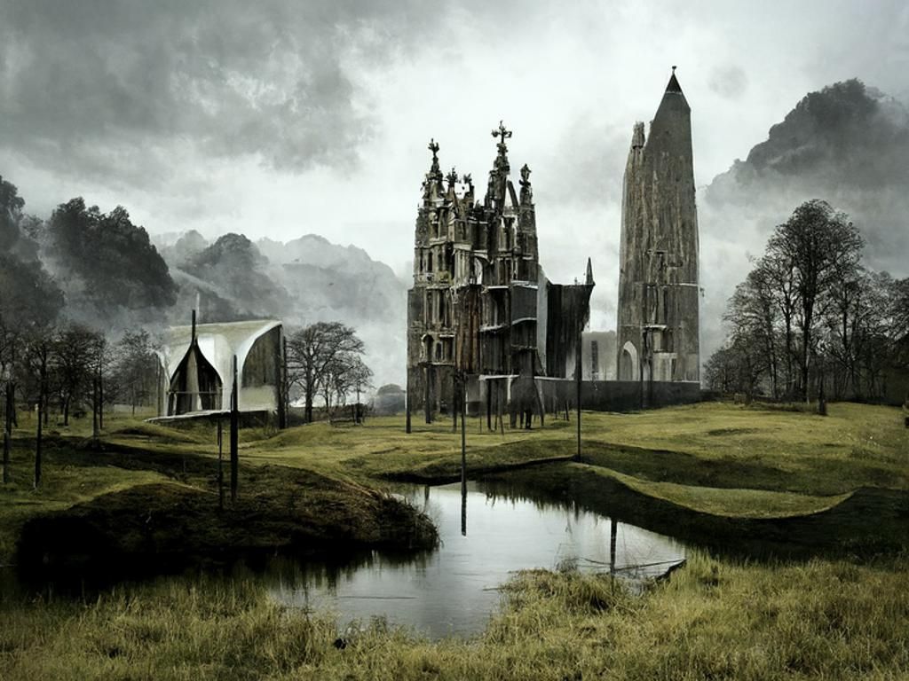 Dramatic Anglo-Gothic Landscape Photography