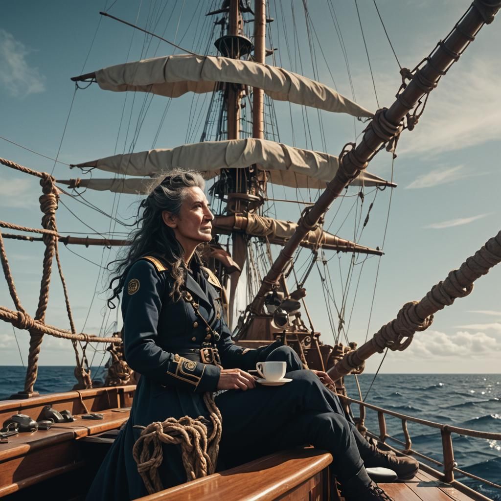 Philthy McNasty with Wind Witch on Sailing Ship