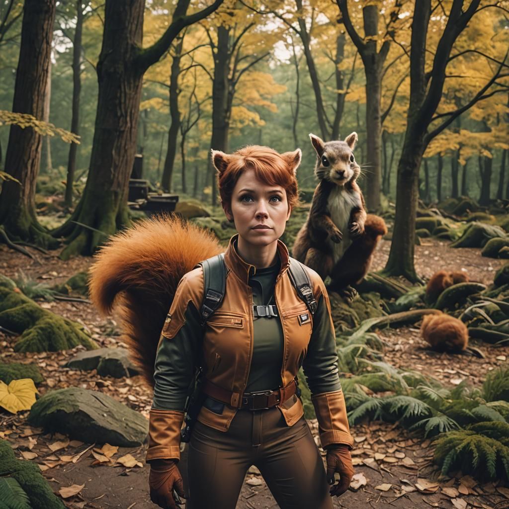 Squirrel Girl Cinematic Film Still