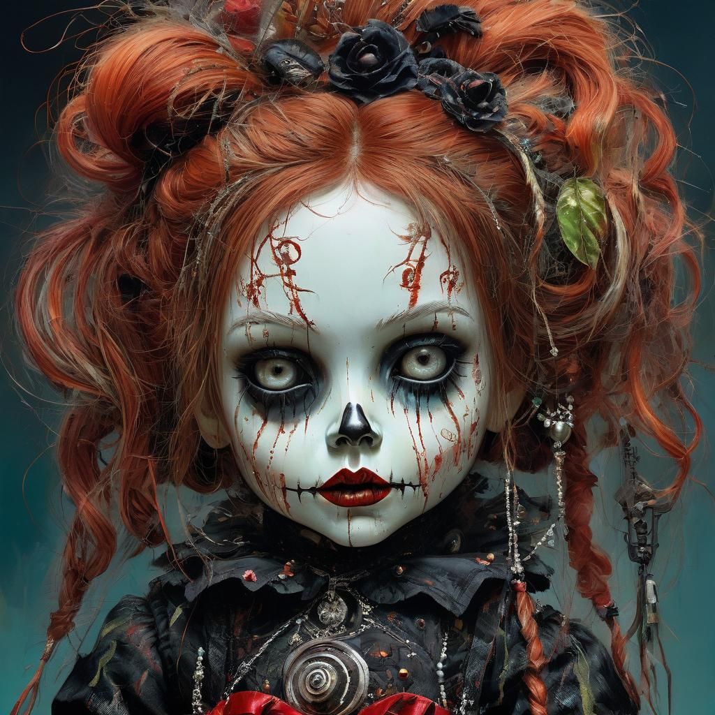 Spooky doll