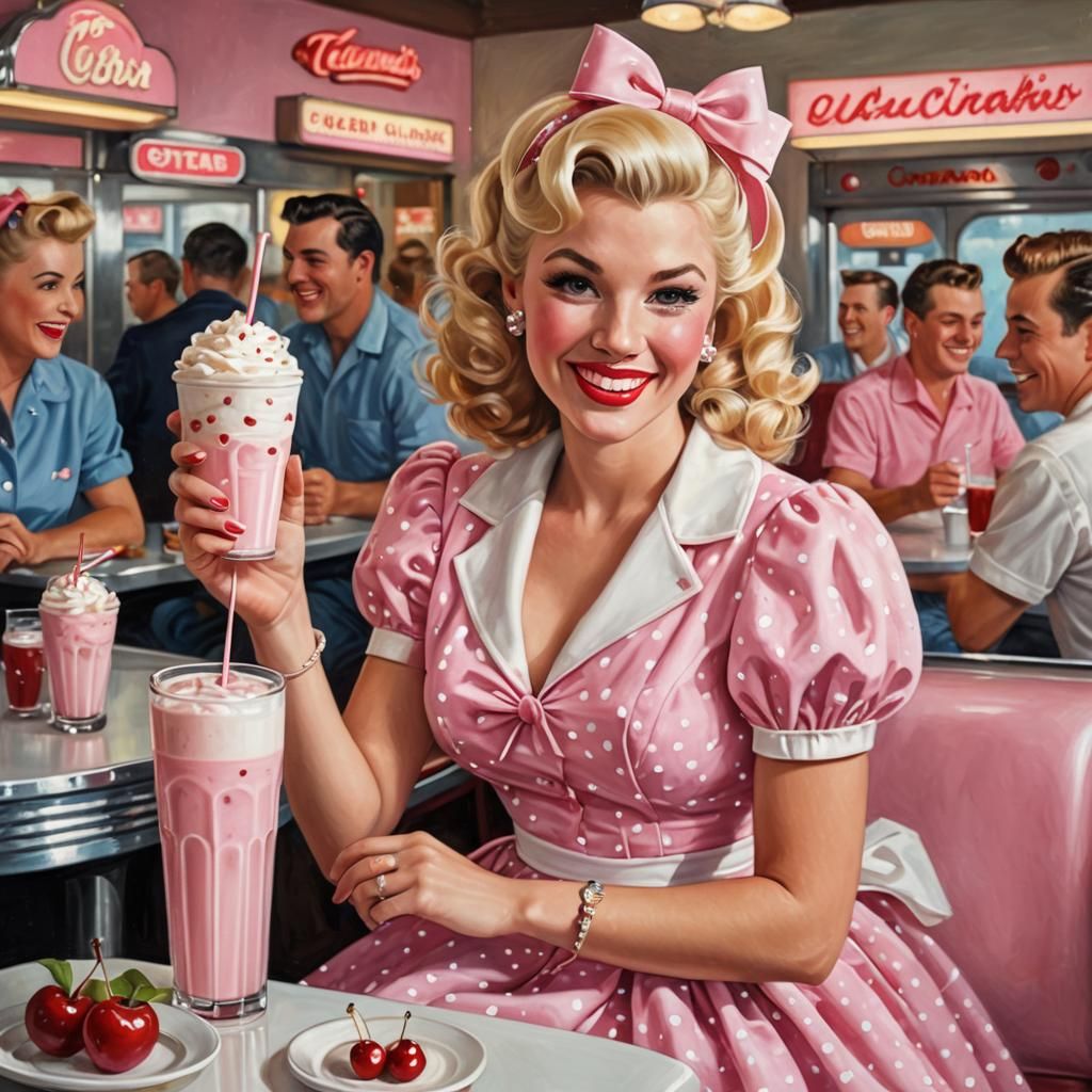 Classic Cherry Milkshake