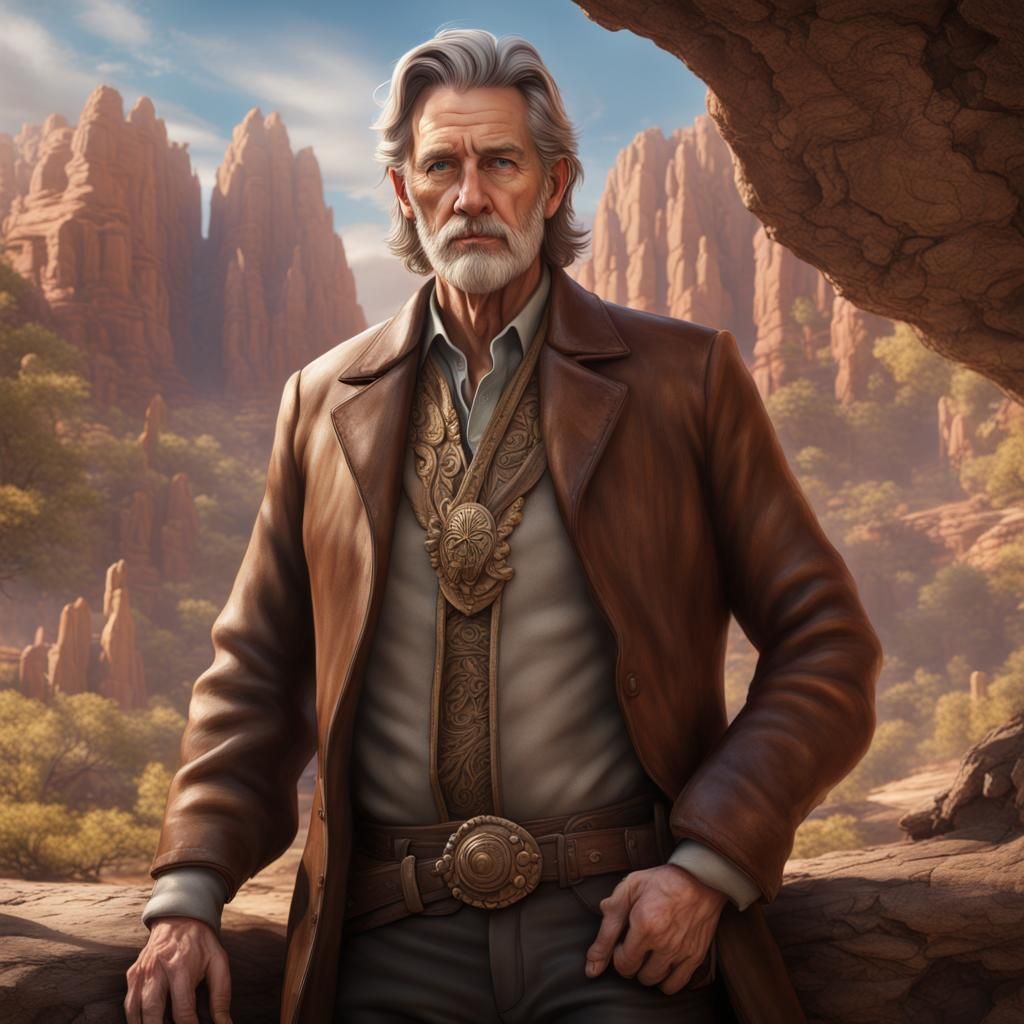 Detailed Portrait of a Handsome Man in Unreal Engine