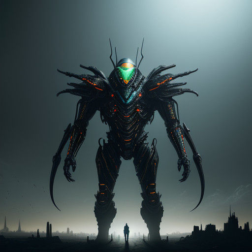 Heroic Kamen Rider in Holy Space D'Vorah Armor