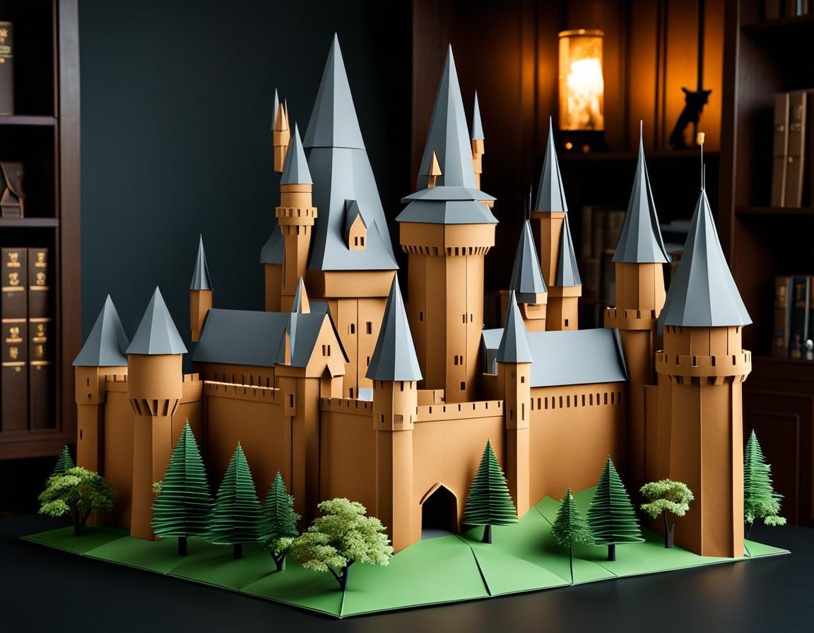 Origami Hogwarts