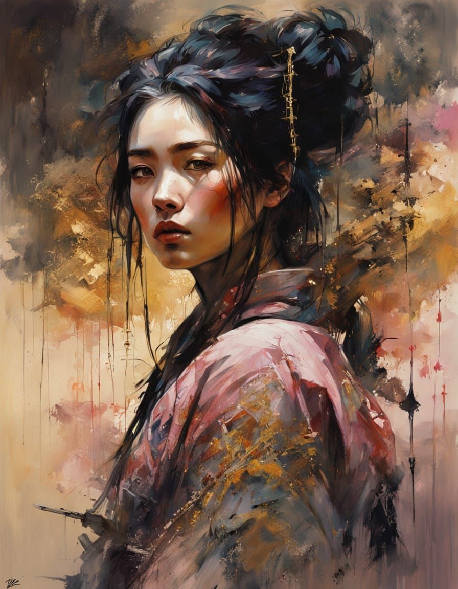 Strong Women. Geisha