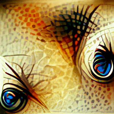 Intricate Close-Up of a Human Eye