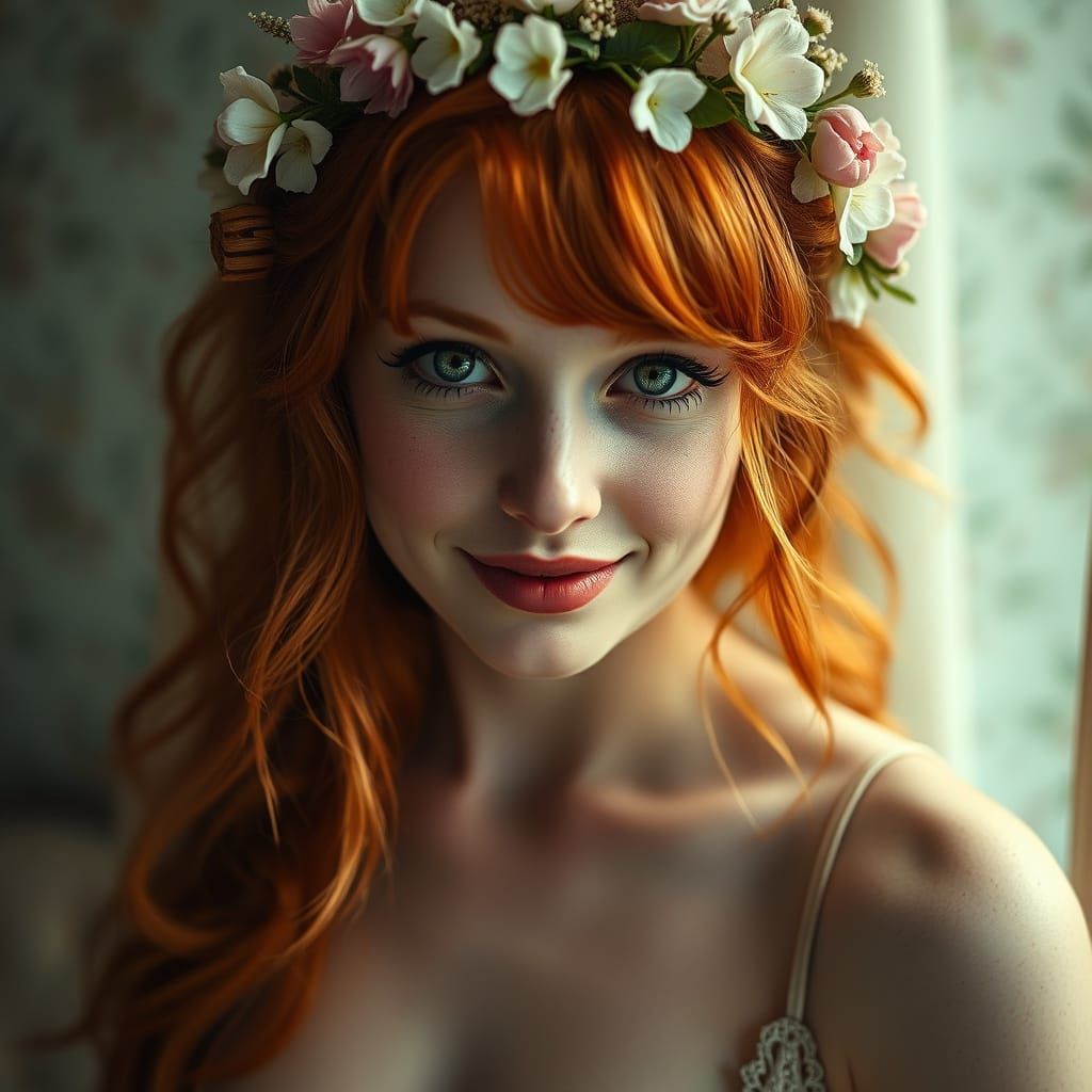 Romantic Victorian Beauty in Pastel Hues