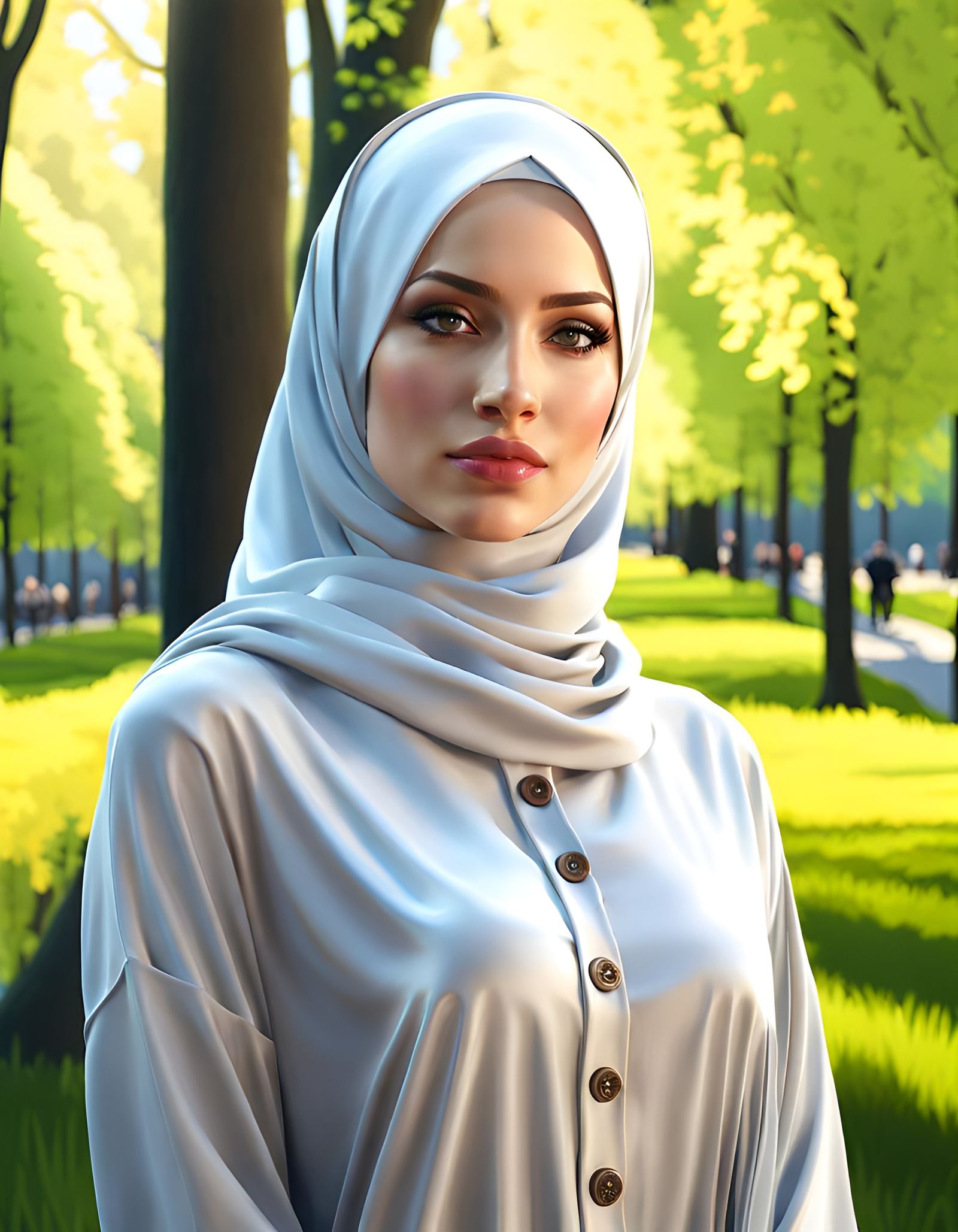 A Cyberpunk Portrait of a Modern-Day Siren in Springtime NYC