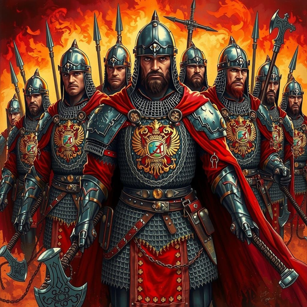 Eternal Warrior Legacy in Fiery Blaze