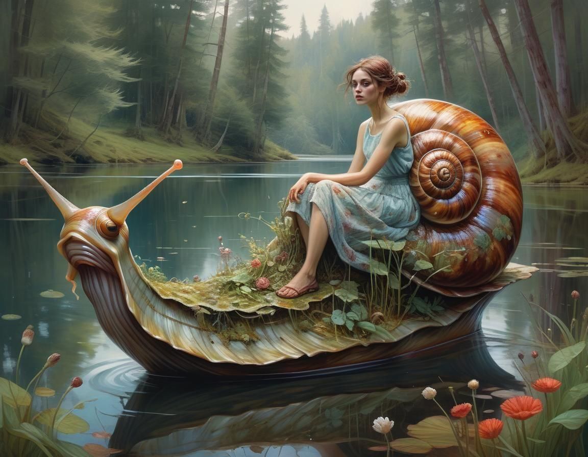 Snail boat