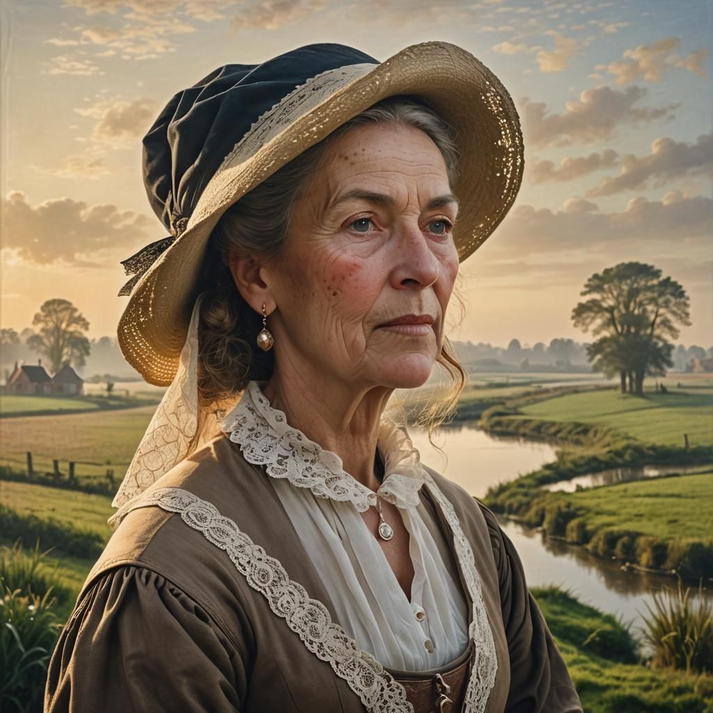 Dutch Golden Age Portrait of Ermpjen Cornelisdr Aleman