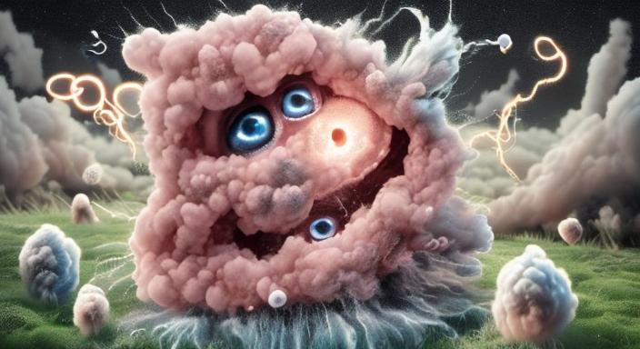 Whimsical Cloud Animals in a Dreamy Sky