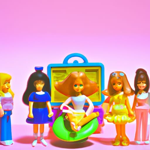 80s Toys: Polly Pocket and Plastic Figures