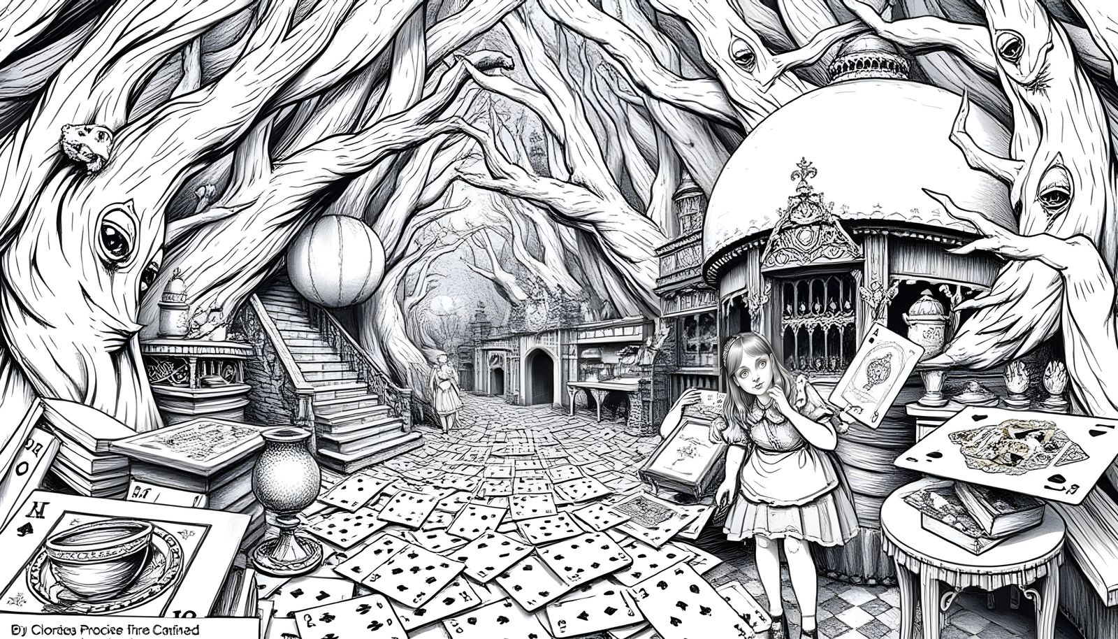 Alice had been lost for years in wonderland.