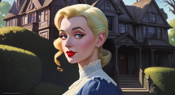 “Why, yes, I am a Munster — that’s Marilyn Munster to you!”