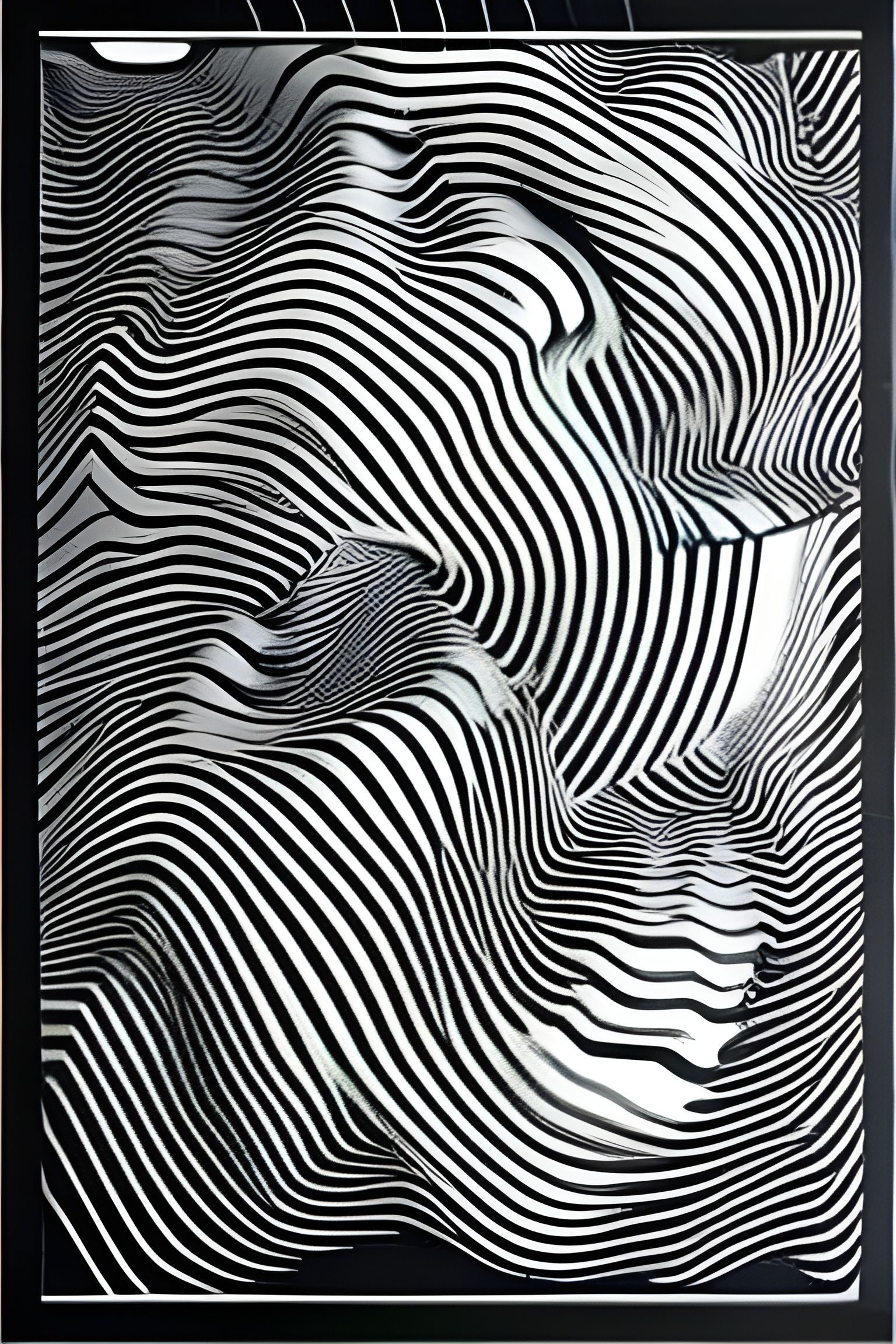 Complex Graphic Score with Anatomical and Musical Elements