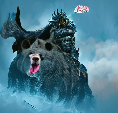 AI Generated Interpretation of The Great Beast