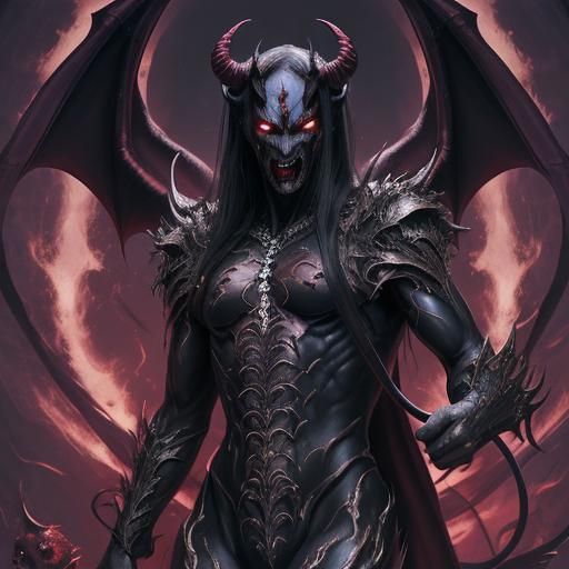 AI Generated Demon of Virtue Image