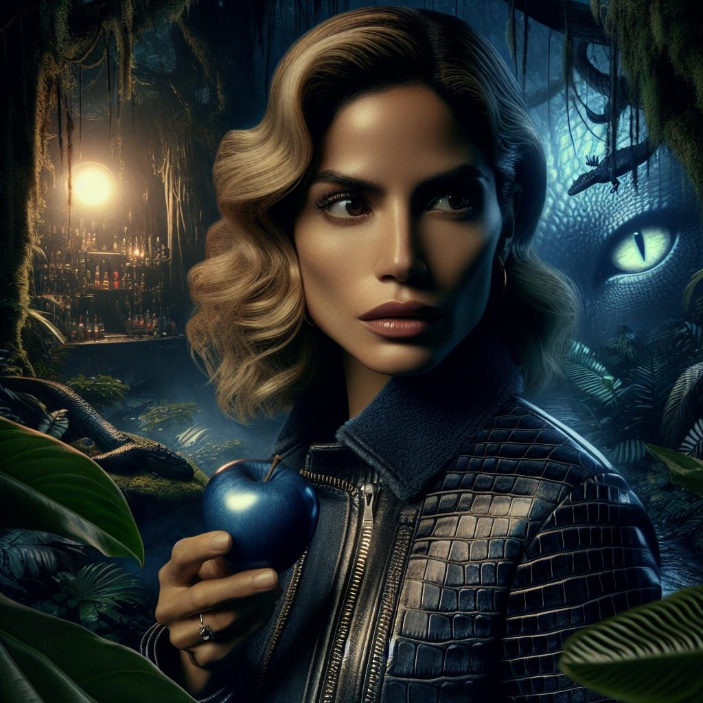 Lovecraftian Horror Film Poster: Jungle Mystery