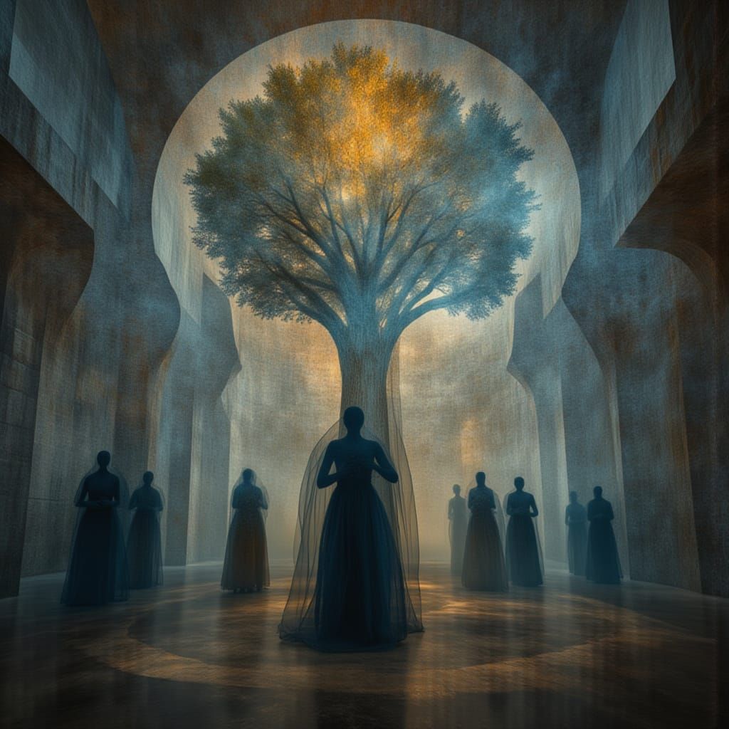 Divine Gathering of an Existential Abbess