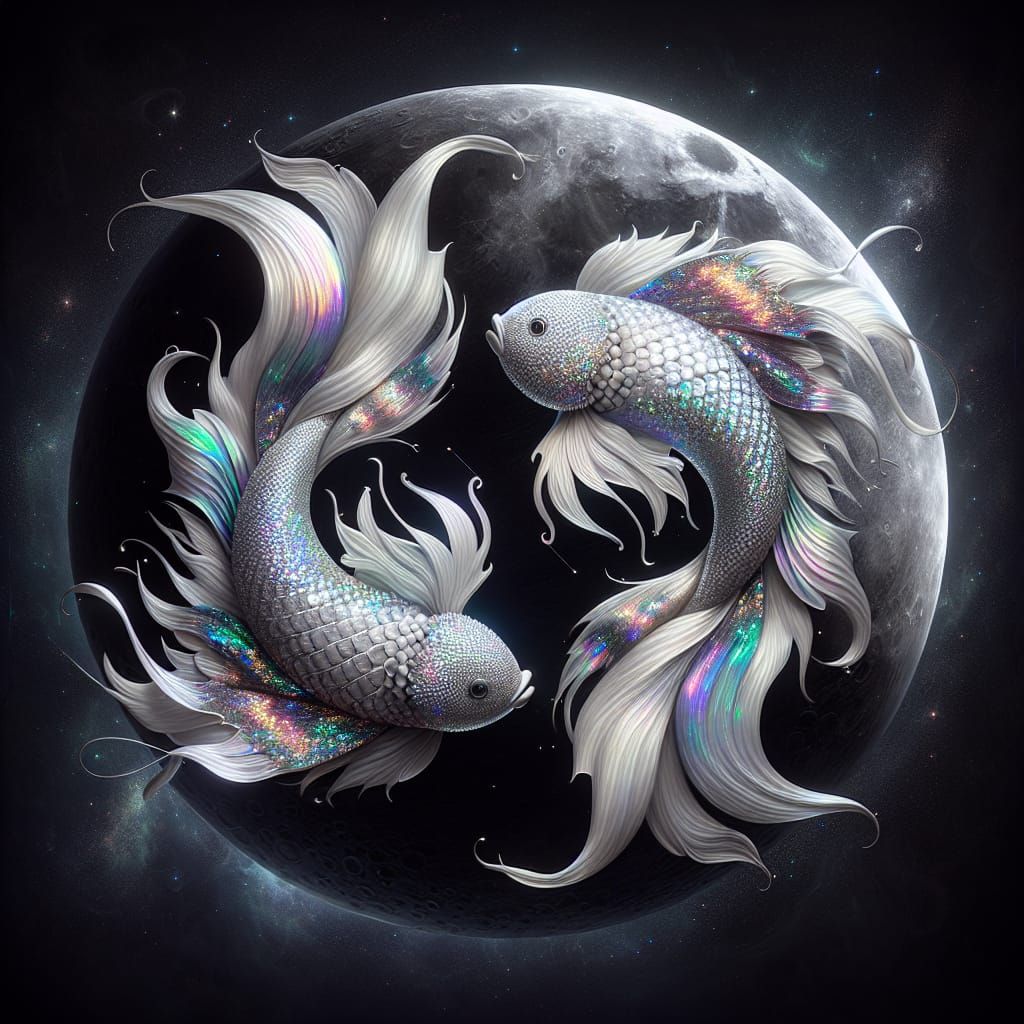Pisces in Iridescent Splendor