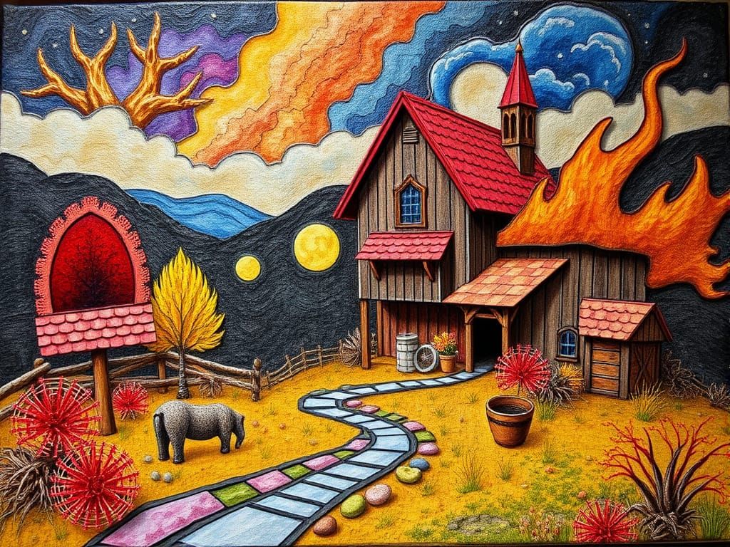 Götterdämmerung Country Craft Colorful Decay Jarmageddon Far...