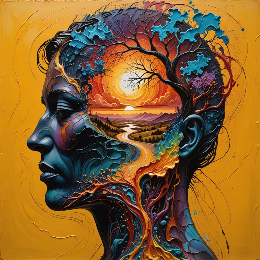 Surreal Dreamscapes within the Human Mind