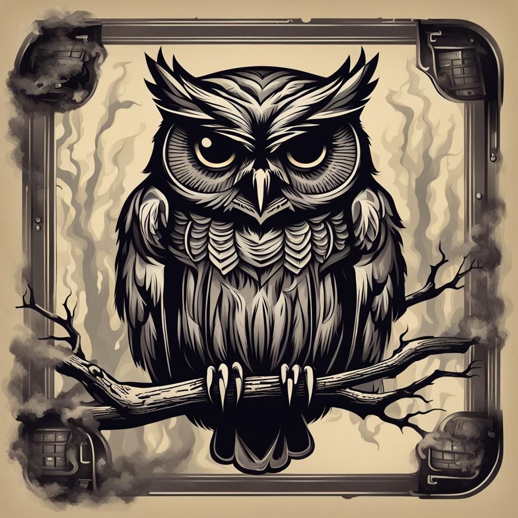 Smokey Owl Image