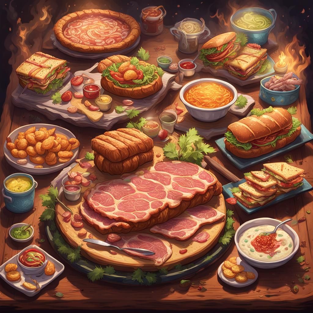 Magical Tavern: Hyperrealistic Monster Meat Feast