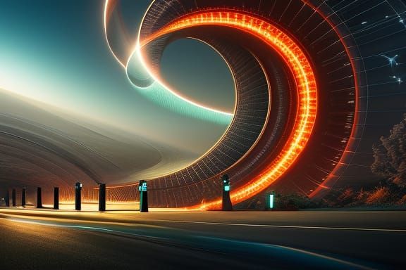 Trippy Sci-Fi Time Dilation in 8K Resolution