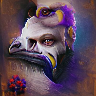 Tsaggothua Portrait Generated by AI