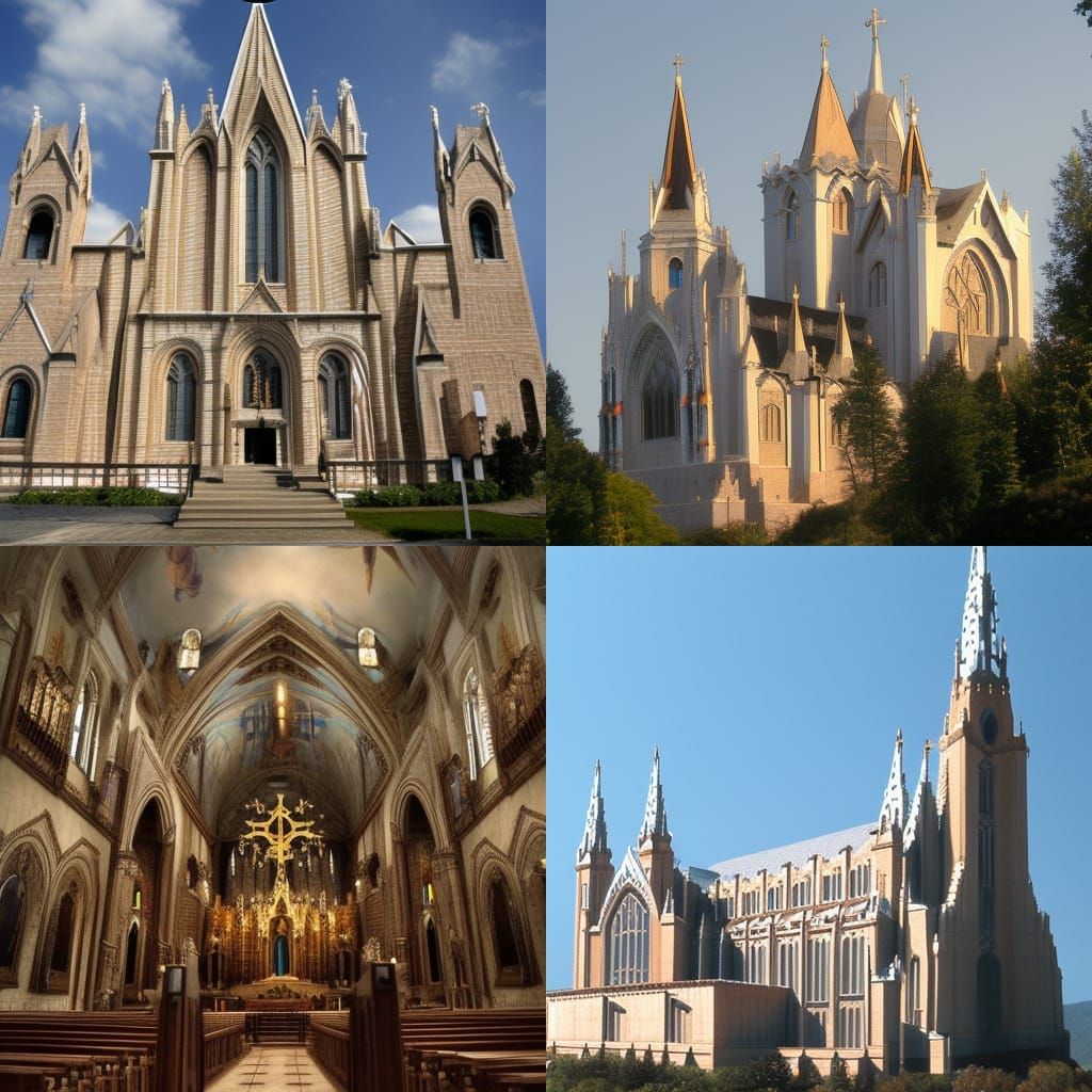 Cathedral and Monastery Fantasy in Gondolin