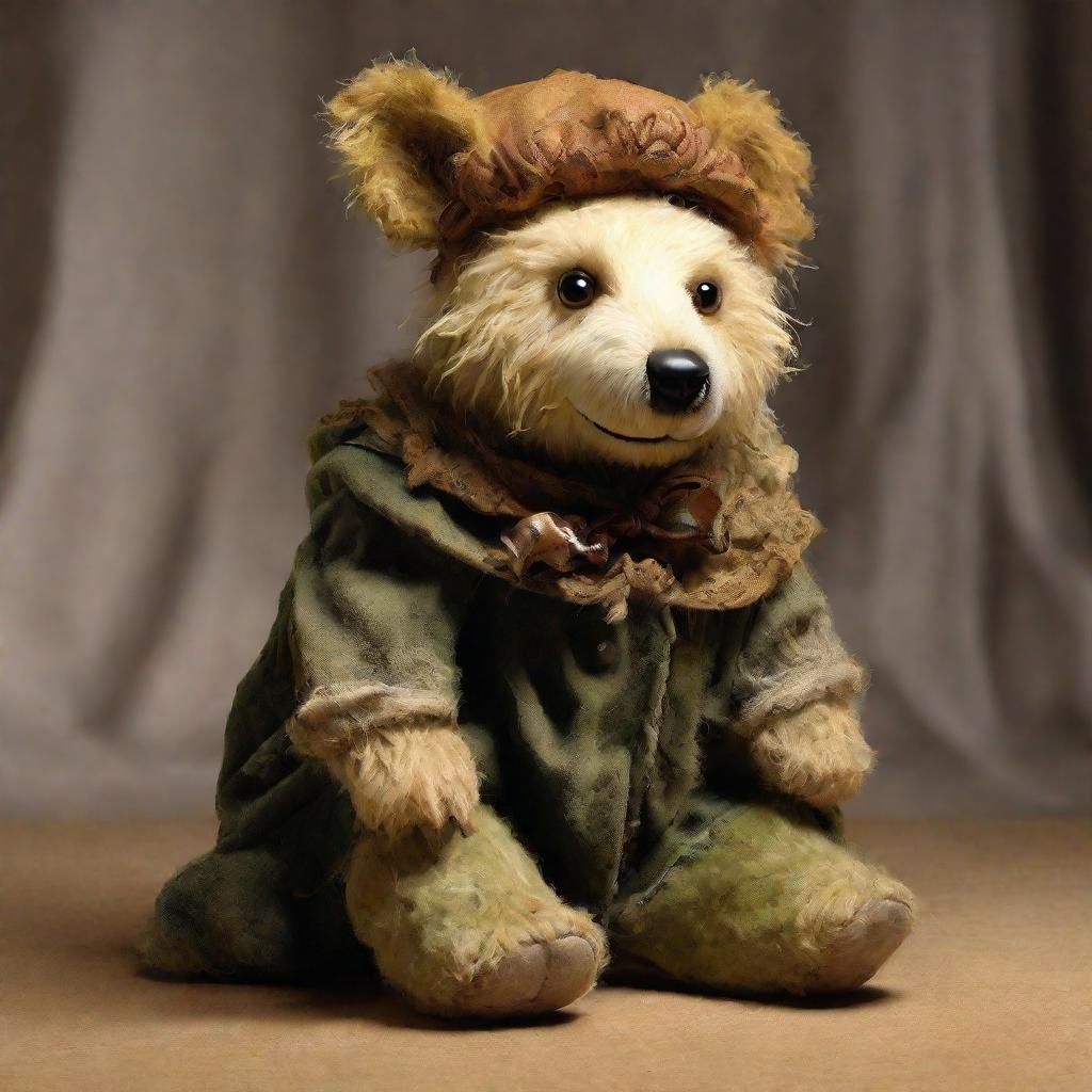 Teddy Bear's Adventure on Dog-Headed Frog Planet