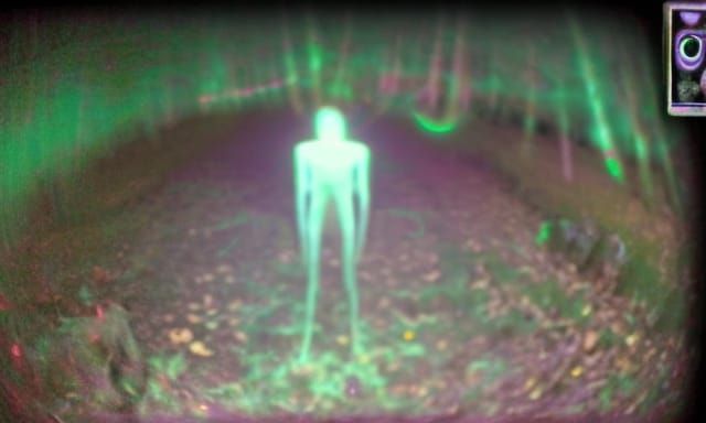 Ethereal Trailcam Footage of Unexplained Cryptid