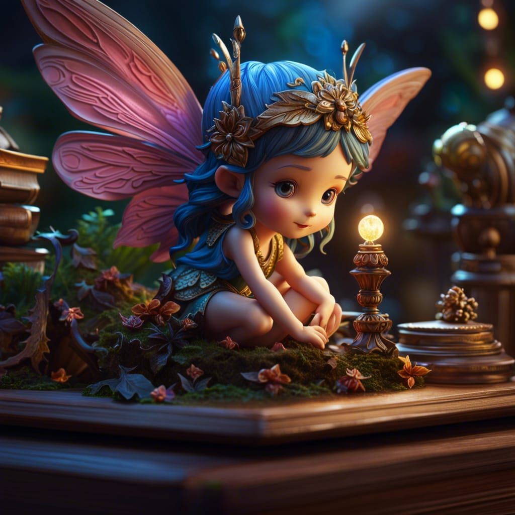 A fairy on my desk
