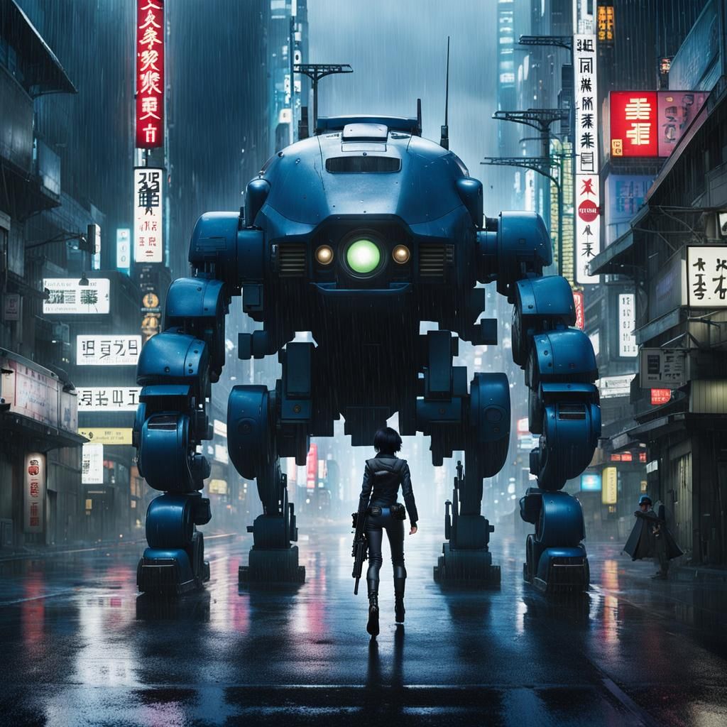 Facing the Tachikoma