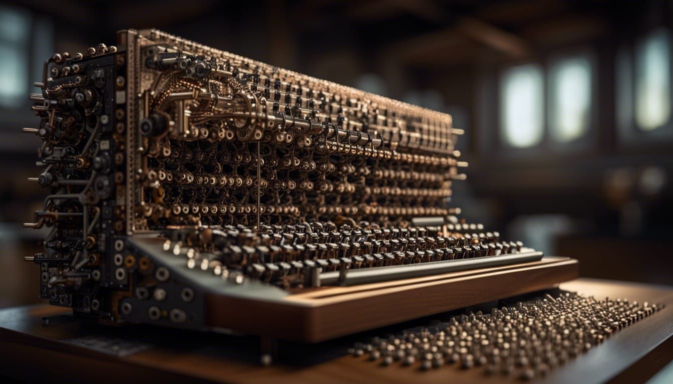 Turing Machine Deciphers Code in Hyperrealistic Style