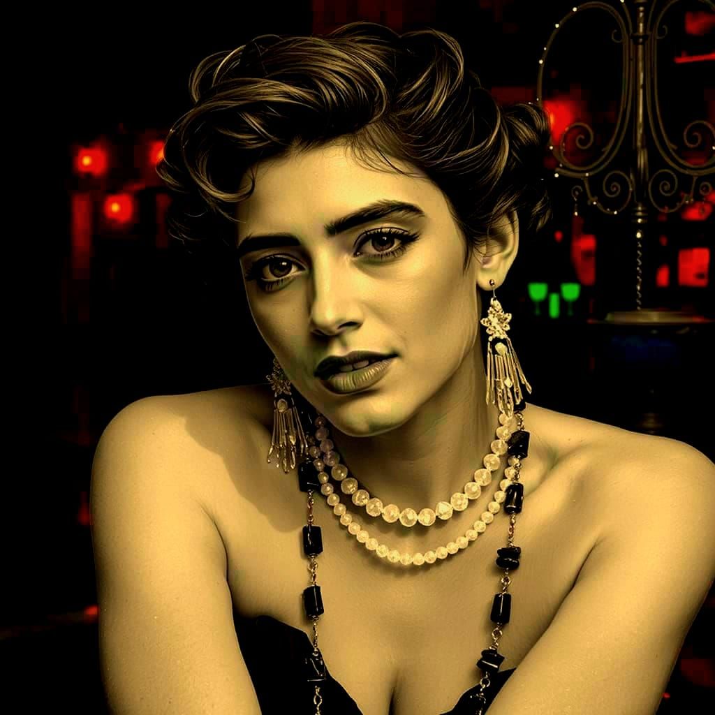 Glamorous Green Garden Scene After Rainfall