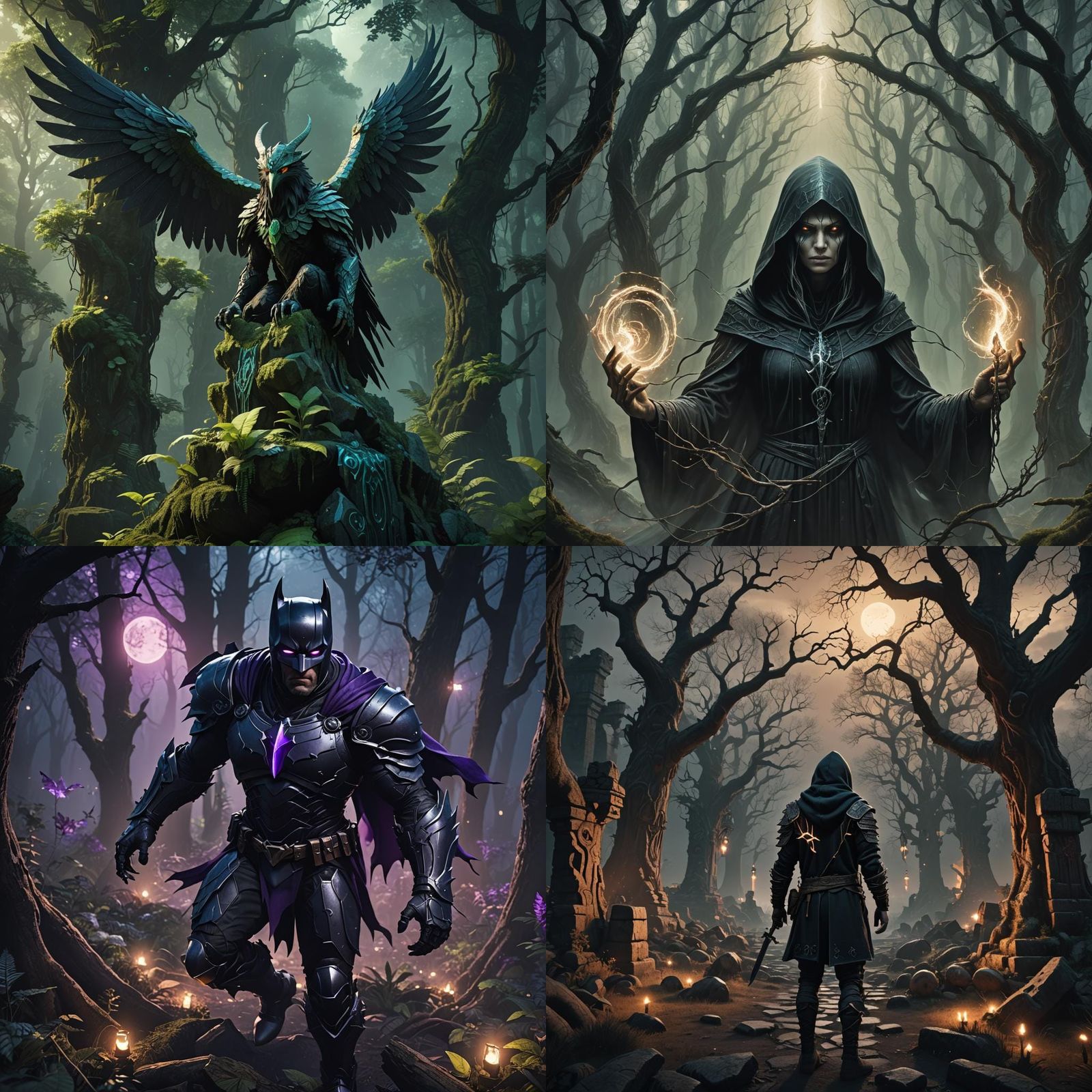 Epic Dark Fantasy Mythology in 3D