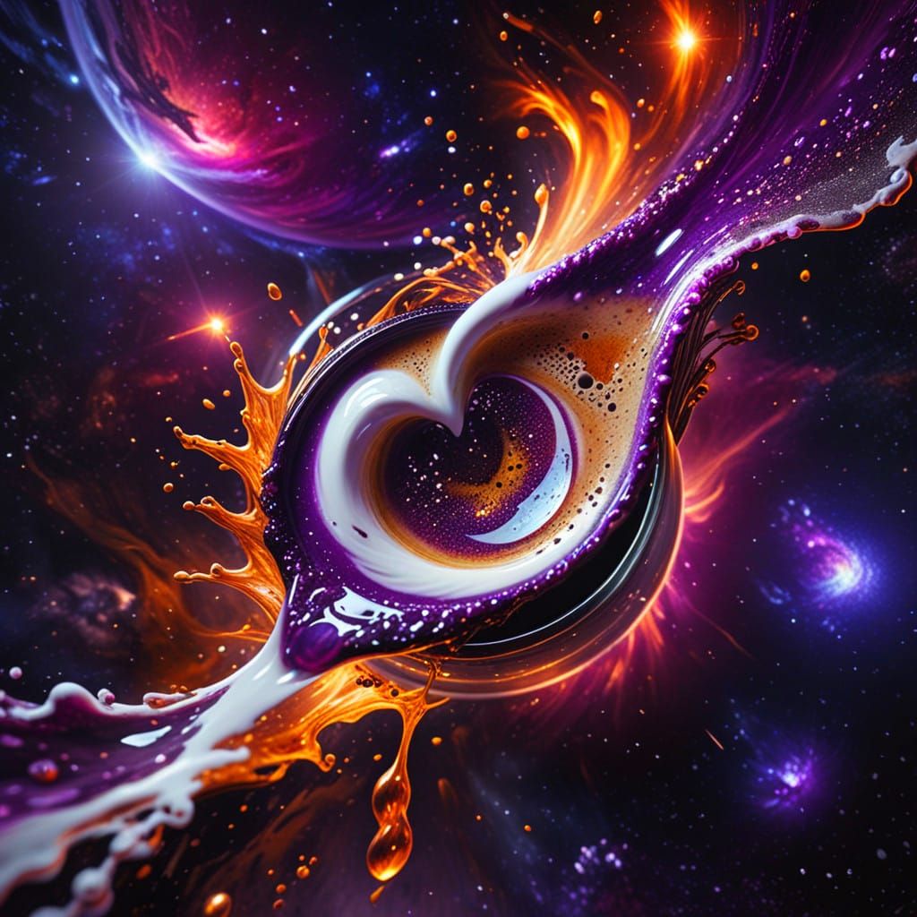 Galactic Coffee Dreamscape