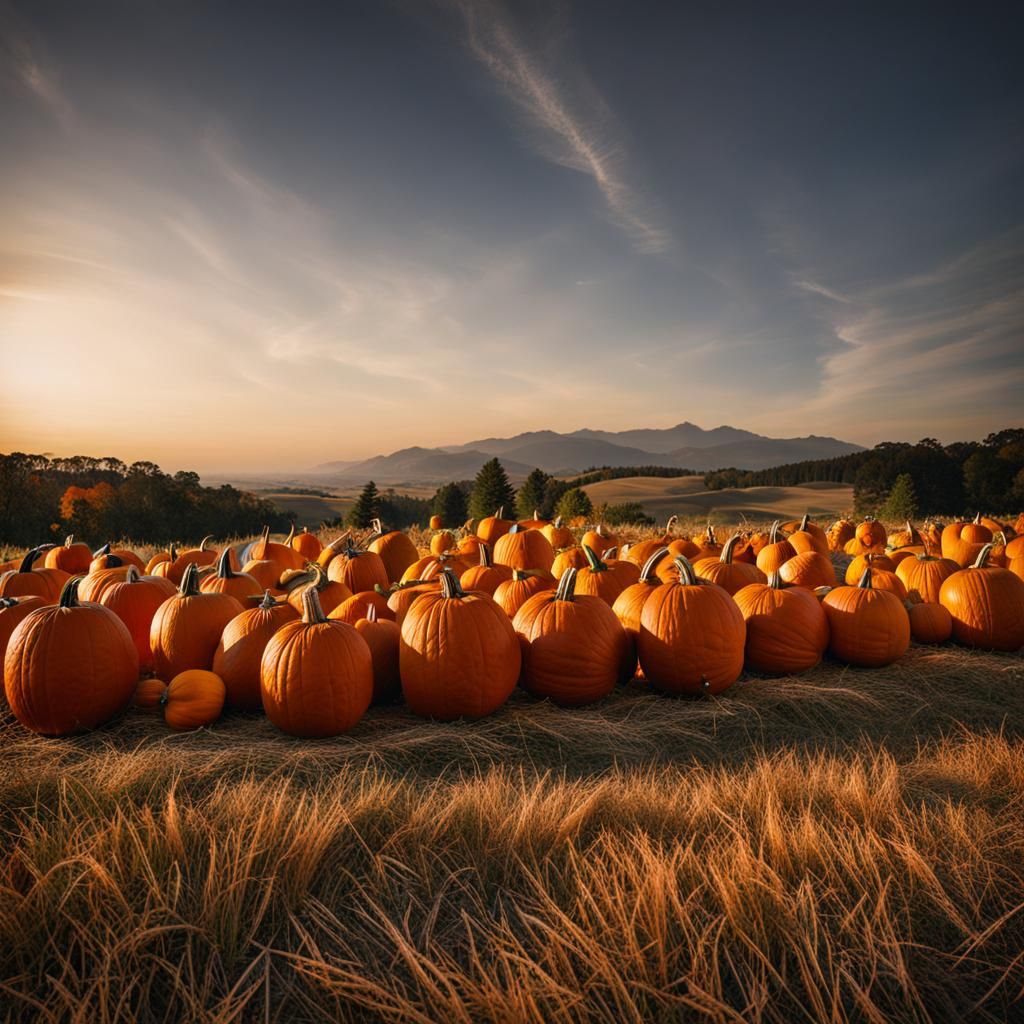Classic Orange Pumpkin Image