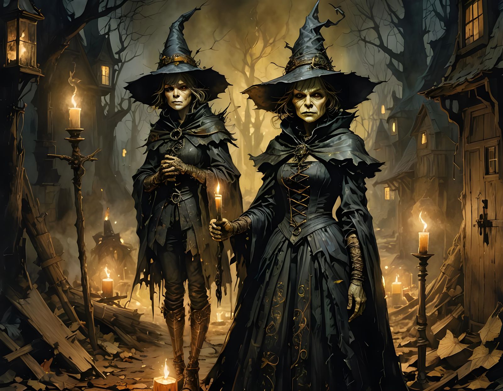 Wicked Witch of the West Portrait