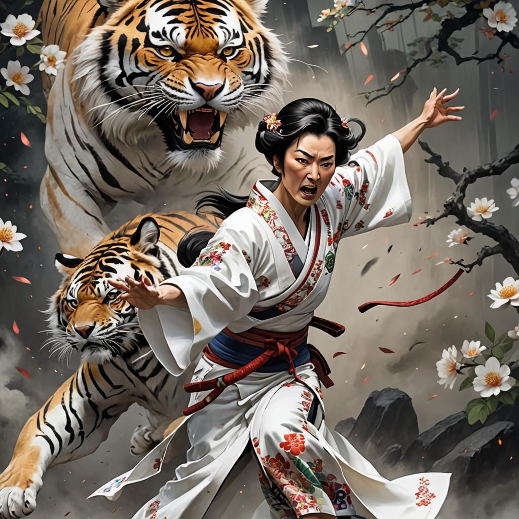 Kazumi Mishima Performs a Devastating Attack