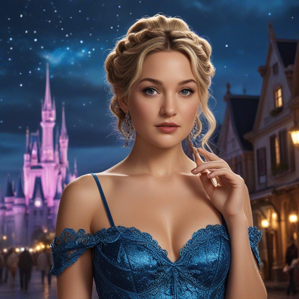 Merryweather's Daughter in Gothic Disney Style