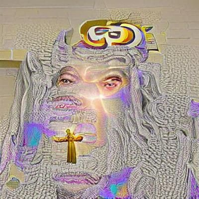 AI Generated God Image