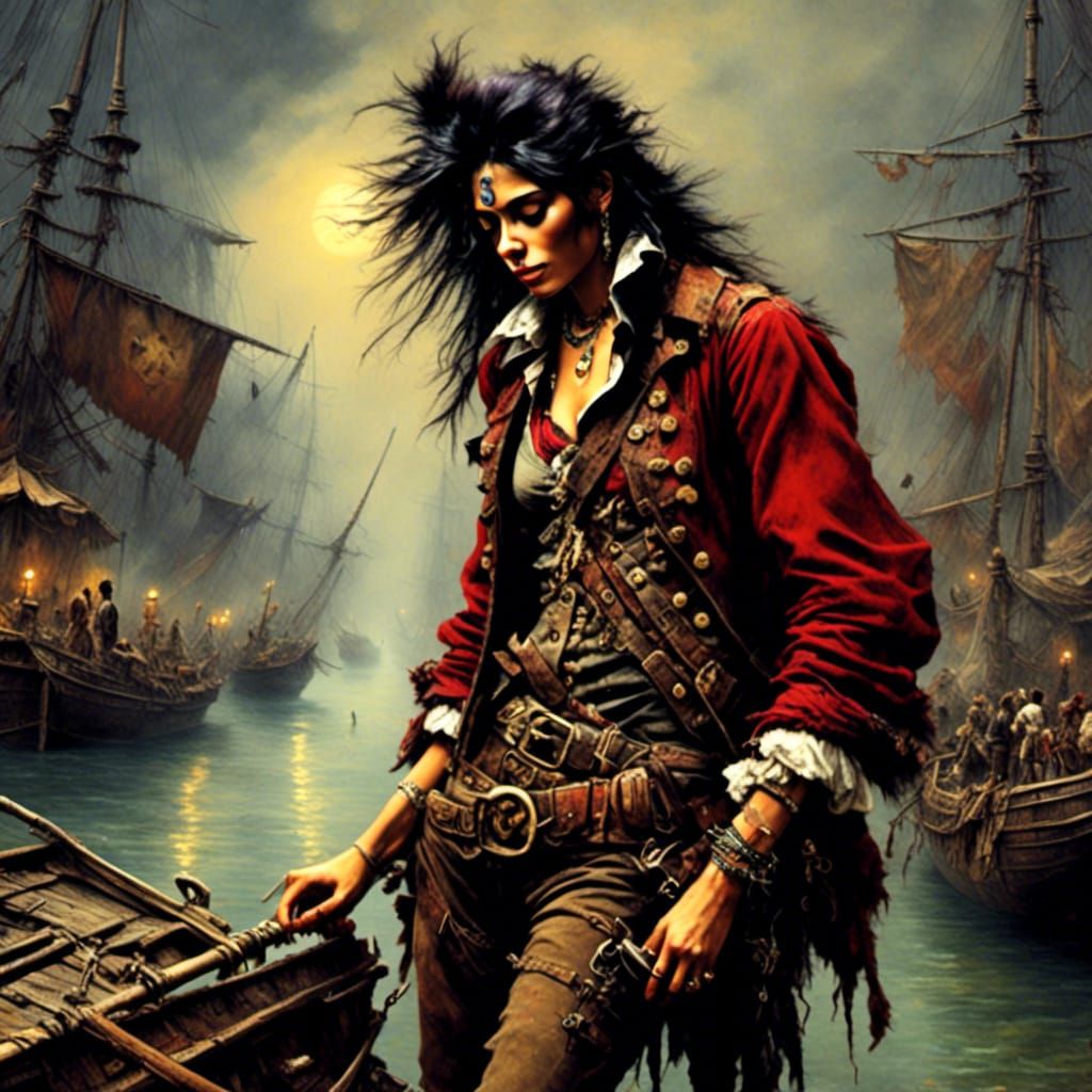 Drunken Pirate in Bed: Epic Masterpiece