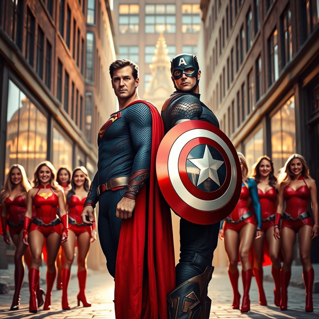 Epic Dutch Superhero Trio in Amsterdam