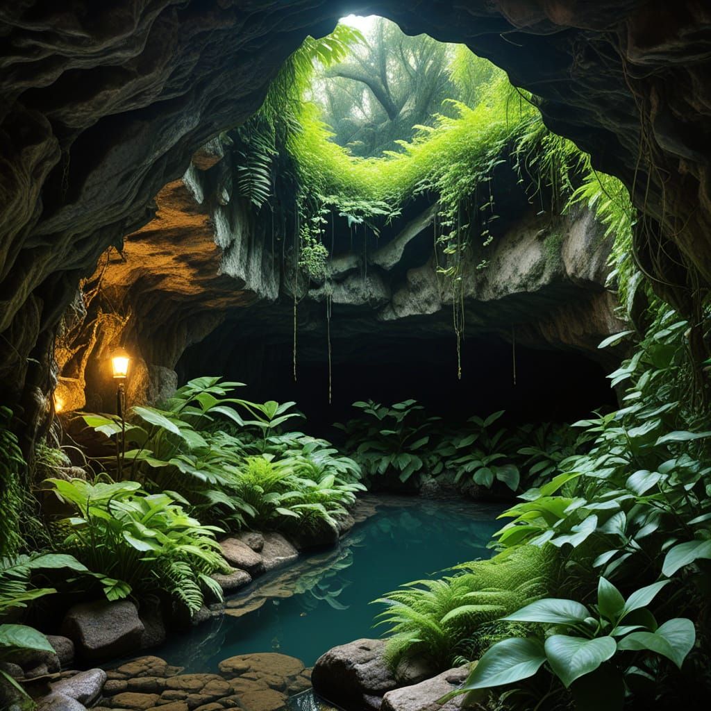 A hidden grotto